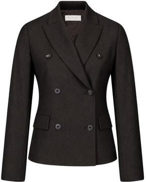 Antonelli Hayez Double-Breasted Blazer - Black