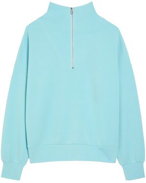 Varley Half-Zipper Hoodie - Blue