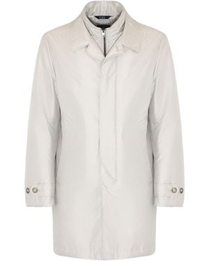 Fay Waterproof Morning Coat - White