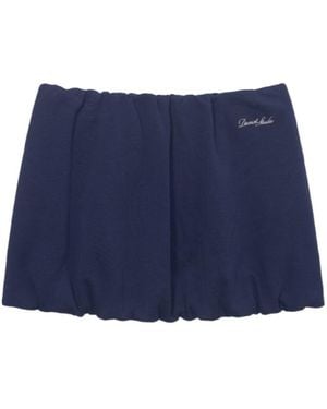 DUNST Pleated Midi Skirt - Blue