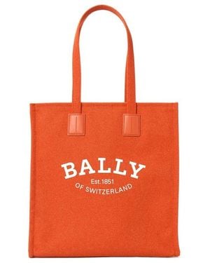 Bally Logo Handbag - Orange