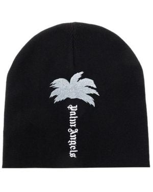 Palm Angels Printed Hat - Black