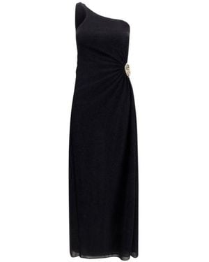 Oséree Asymmetrical Dress - Black