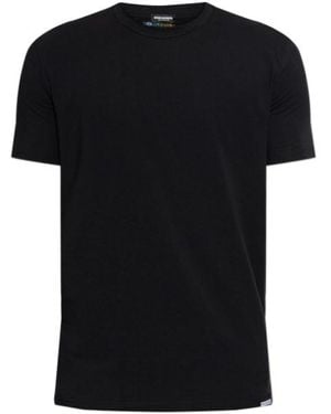 DSquared² Crew-Neck Short-Sleeve T-Shirt - Black