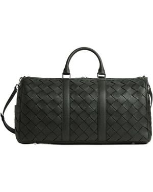 Bottega Veneta Intrecciato Cabin Duffle - Black