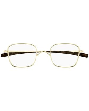 Saint Laurent Square-Frame Glasses - White