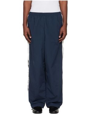 Vetements Taped Tracksuit Trousers - Blue