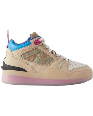 Moncler Pivot Mid High-Top Casual Shoes - Pink