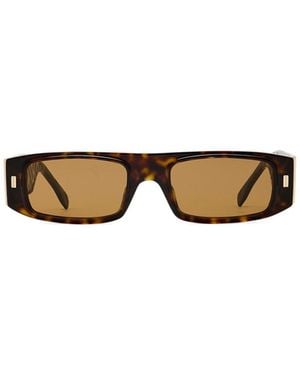 Fendi Rectangle-Frame Sunglasses - Multicolor