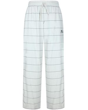 Balenciaga Striped Drawstring Joggers - Multicolour