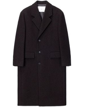DUNST Boxy Tailored Coat - Black