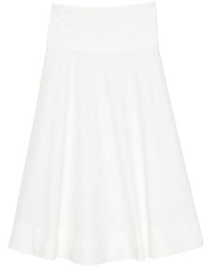 St. Agni Panel Maxi Skirt - White