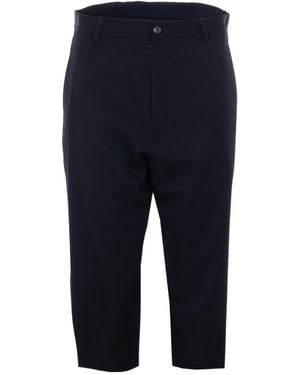 MM6 by Maison Margiela Loose Fit Shorts - Blue