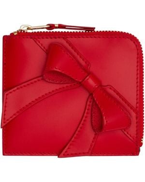 Comme des Garçons Big Bow Wallet - Red