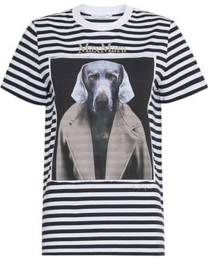 Max Mara Short Sleeve T-Shirt - Blue