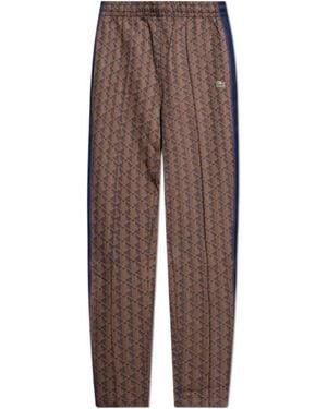 Lacoste Paris Monogram Joggers - Brown