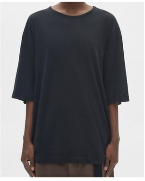 Ann Demeulemeester Short-Sleeved T-Shirt - Blue