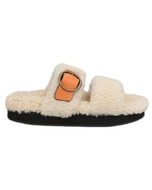 Isabel Marant Plush Small-Sized Sandals - Pink