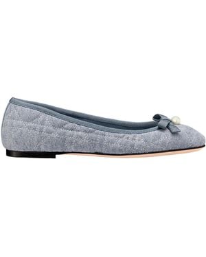 Dior Ballet Flat - Grey