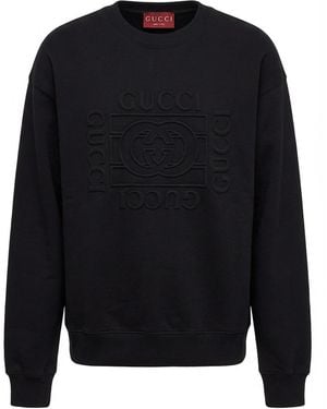 Gucci Brushed Jersey Sweatshirt - Black