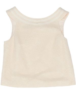 Celine Sleeveless Vest - Natural