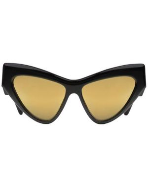 Gucci Eyewear Alien Framed Sunglasses - Metallic