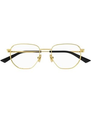 Bottega Veneta Eyewear Panthos Frame Glasses - Multicolor
