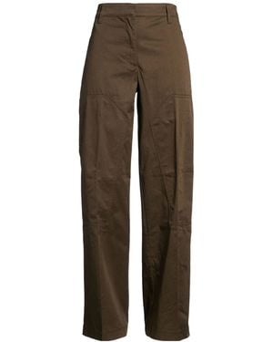 Tory Burch Plain Color Casual Pants - Brown