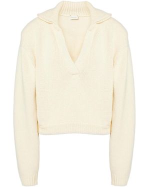 Magda Butrym Polo Jumper - White