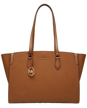 Michael Kors Michael Becca Large Tote Bag - Brown