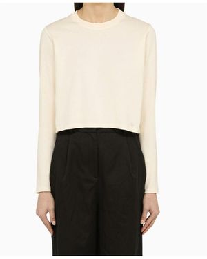 Loulou de Saison Long-Sleeved T-Shirt - White
