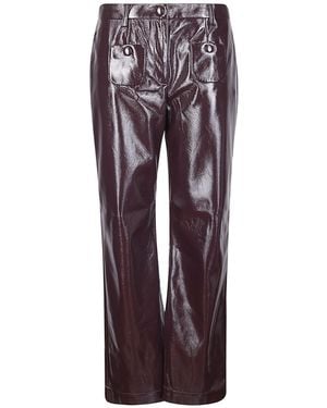 Baum und Pferdgarten Niella Coated Trousers - Purple