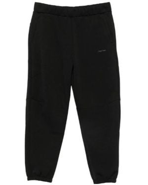 Calvin Klein Logo-Print Track Pants - Black