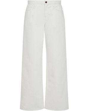 The Row Straight-Leg Jeans - White