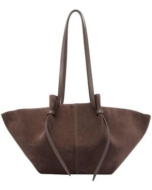 Yuzefi Large Mochi Shoulder Bag - Brown