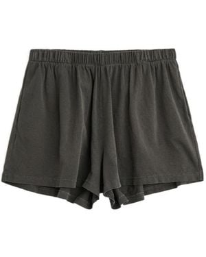 Our Legacy Relaxed Jersey Shorts - Grey