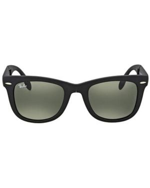 Ray-Ban Logo Sunglasses - Gray