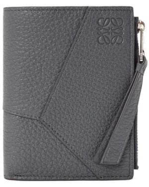 Loewe Puzzle Slim Compact Wallet - Grey