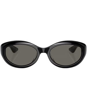 Oliver Peoples 1969 Oval-Frame Sunglasses - White