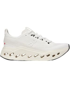 On Shoes Cloudsurfer Max Lace-Up Trainers - White