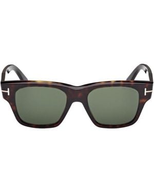 Tom Ford Eyewear Square Frame Sunglasses - Multicolour