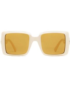 Moncler Eyewear Round Frame Sunglasses - Metallic