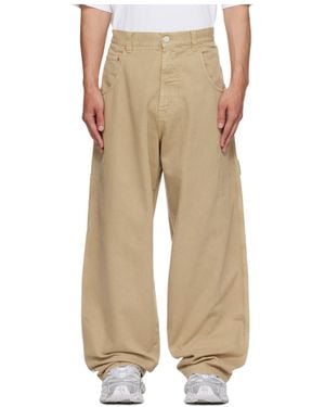 Vetements Cotton Jeans - Natural
