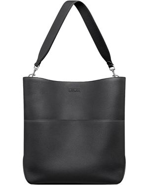 Dior Privé Vertical Hobo Bag - Black