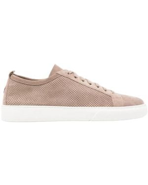 Henderson Lace-Up Sneakers - Brown