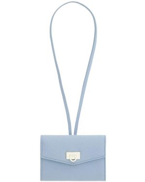 Ferragamo Card Holder Charm - Blue