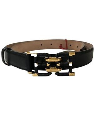 Bally Logo Belt - White