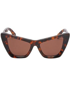 Off-White c/o Virgil Abloh Edvard Cat-Eye Sunglasses - Brown
