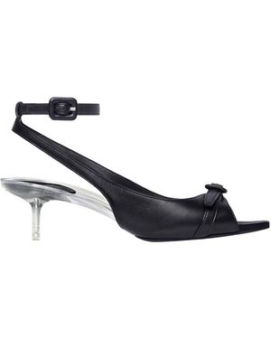 Courreges Buckle-Detail Sandals - Blue