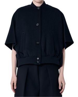 Max Mara Leticia Button-Up Coat - Blue